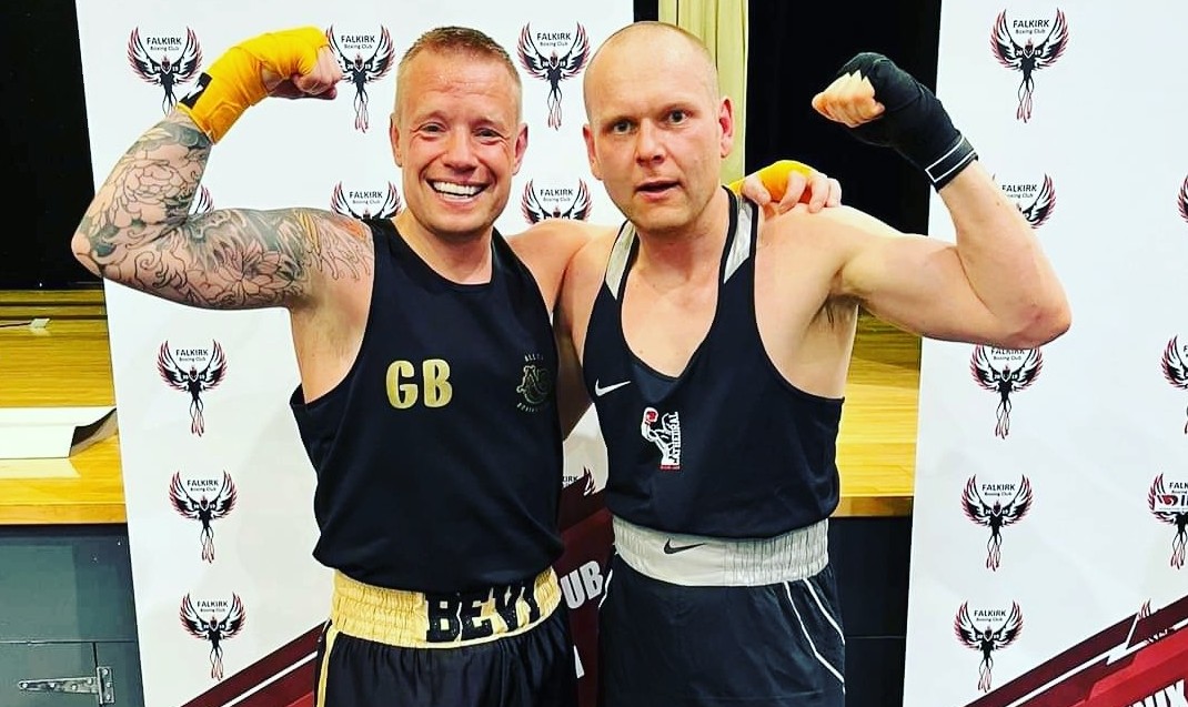 Le duo Alloa Boxing Club impliqué dans le spectacle de Falkirk